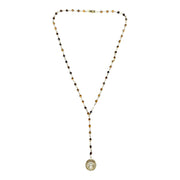 Lucy Tiger Eye Lariat Necklace
