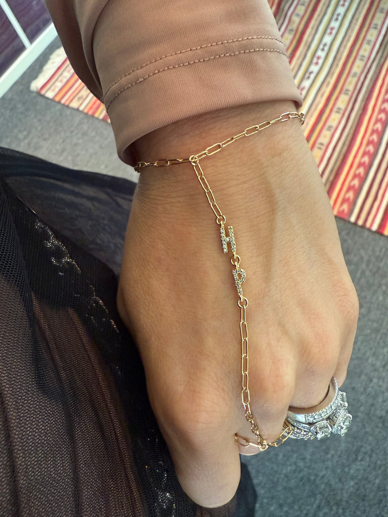 Two Initial Hand Chain