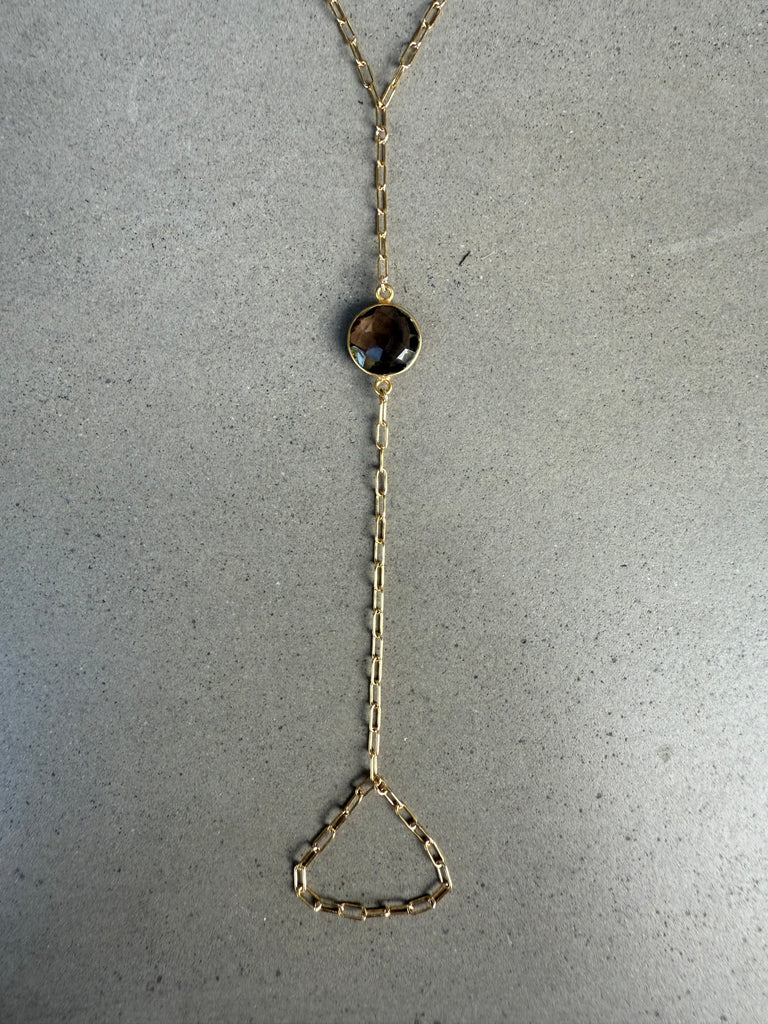 Smokey Quartz Hand Chain