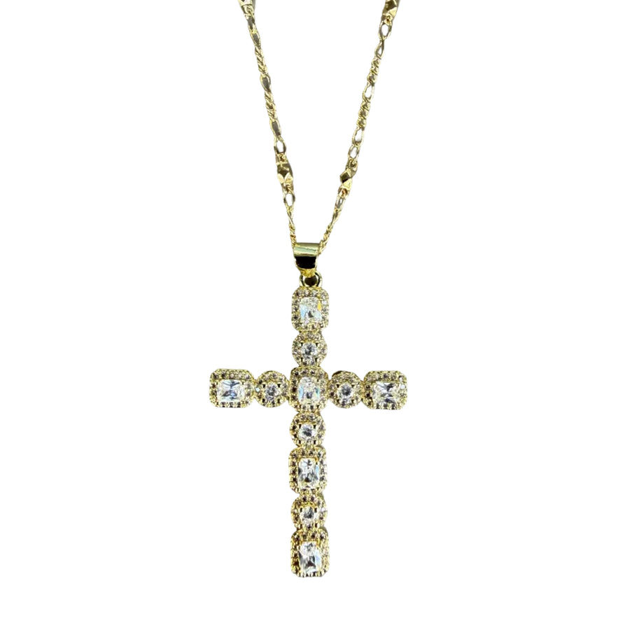 Collar de cruz de Iz