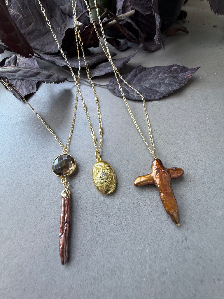 Be Charmed Gold Necklace