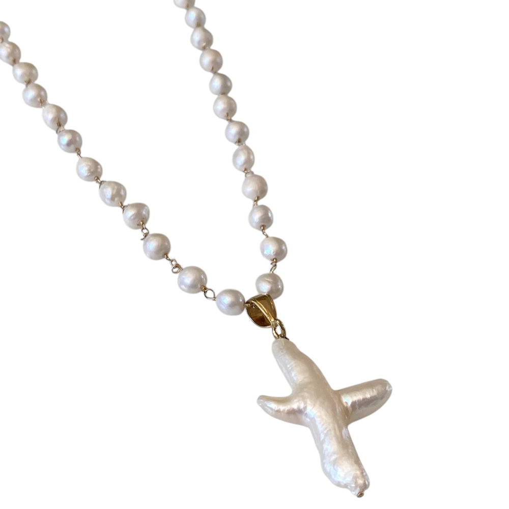 Collier de perles Abel Cross