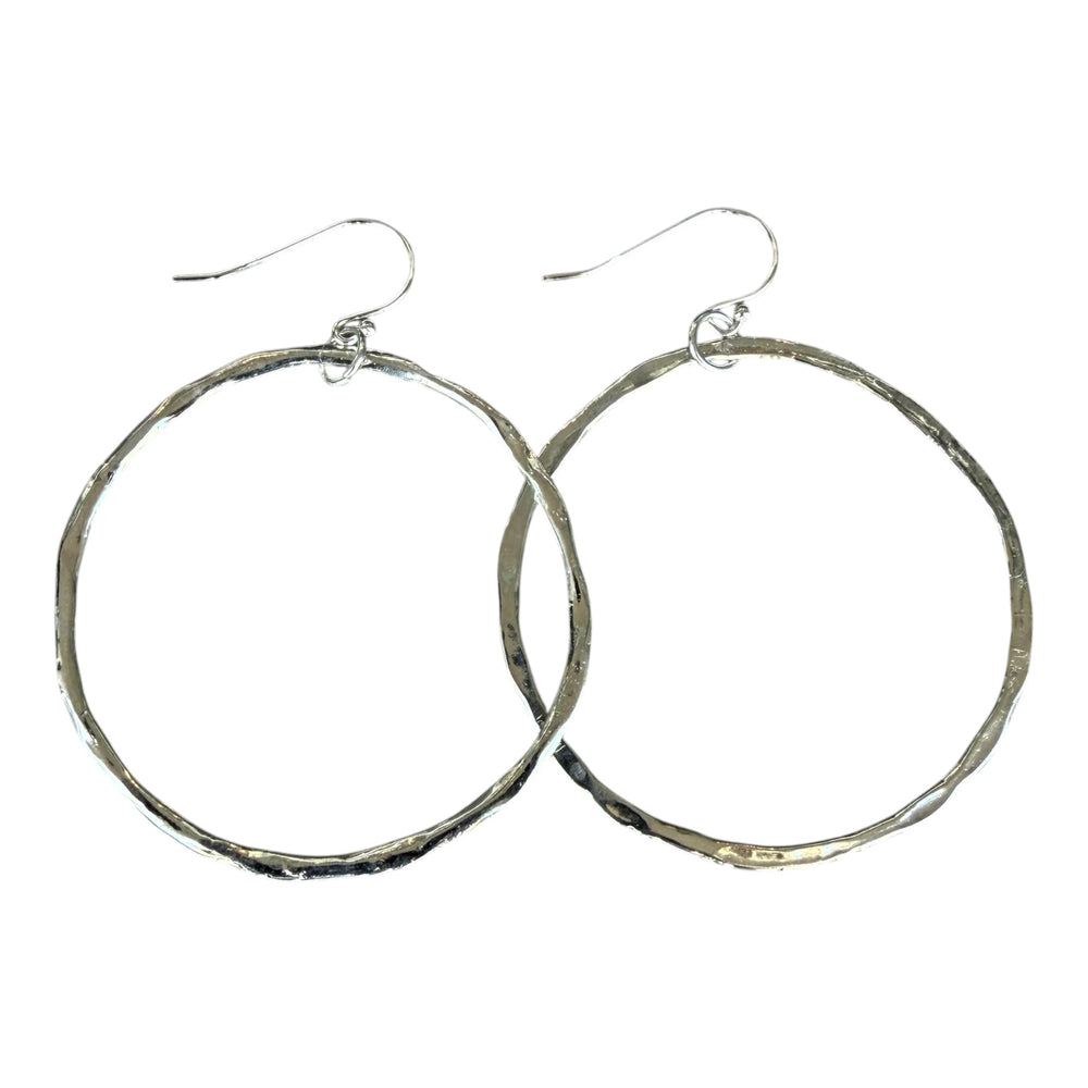 Adele Hammered Hoops
