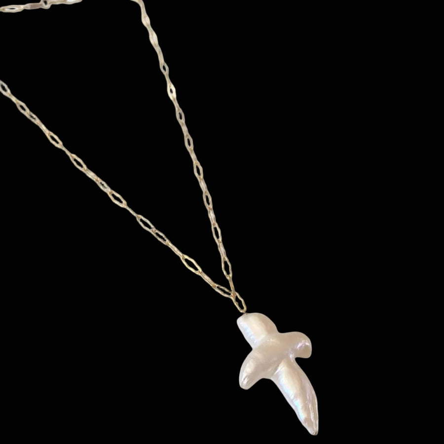 Collar Adino Pearl Cross