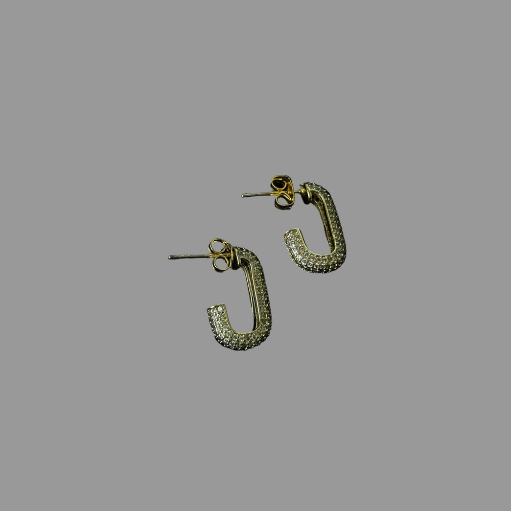 Pendientes cuadrados Amelia Cz