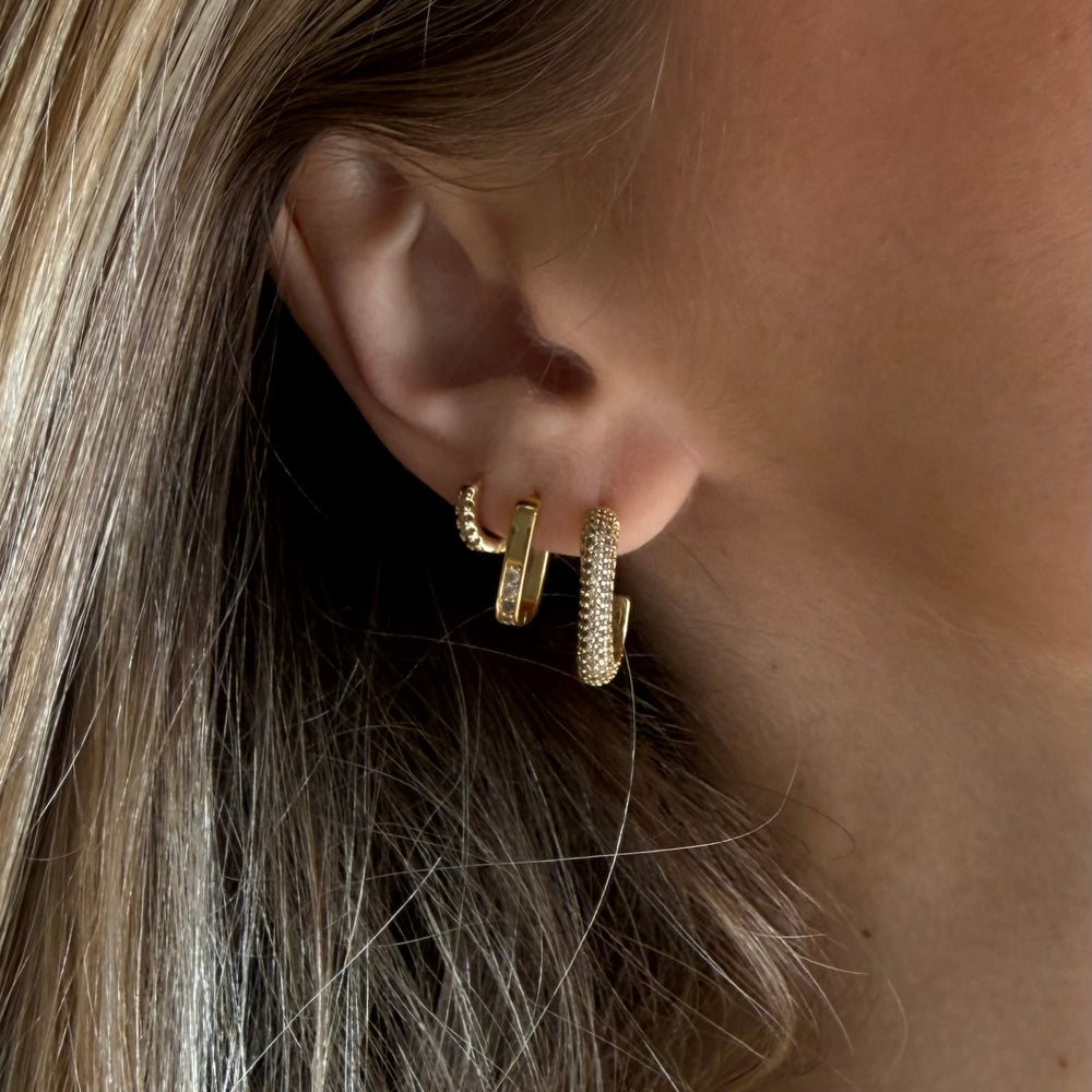 Pendientes cuadrados Amelia Cz
