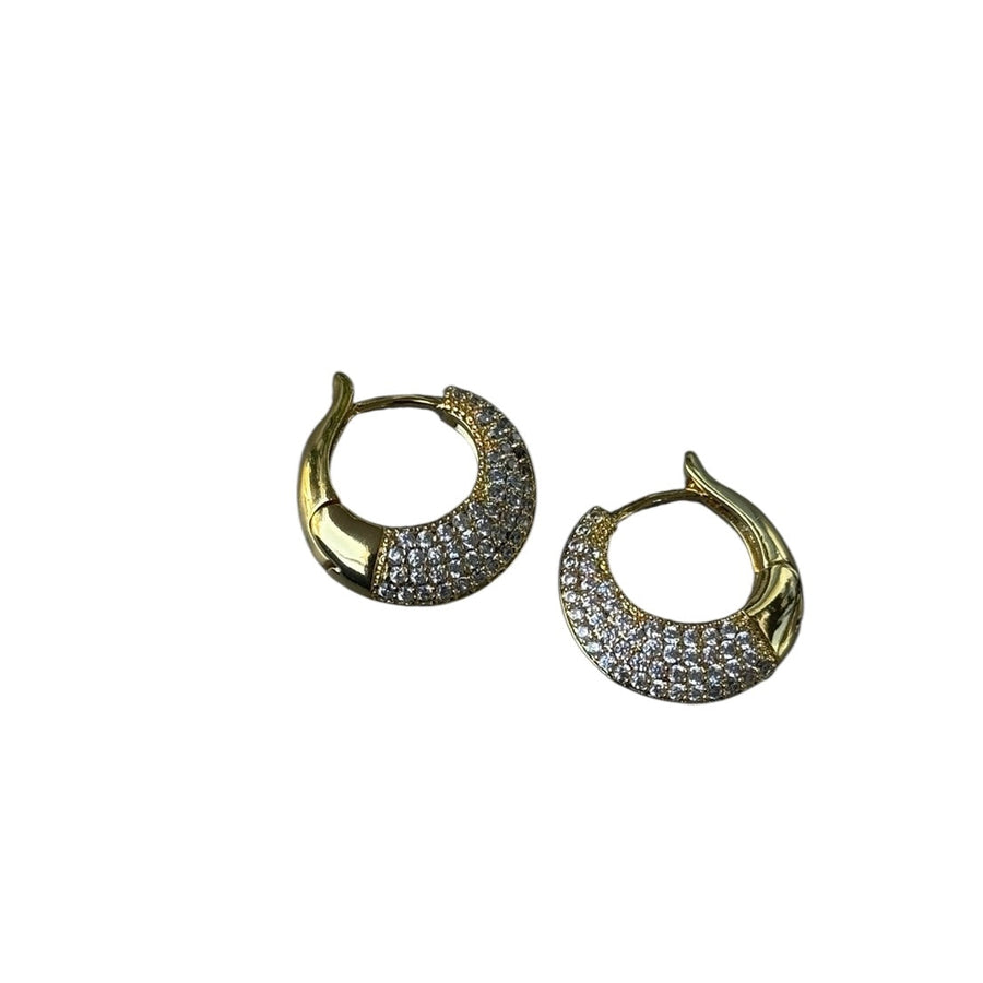 Anastasia CZ Sm Hoop Earrings