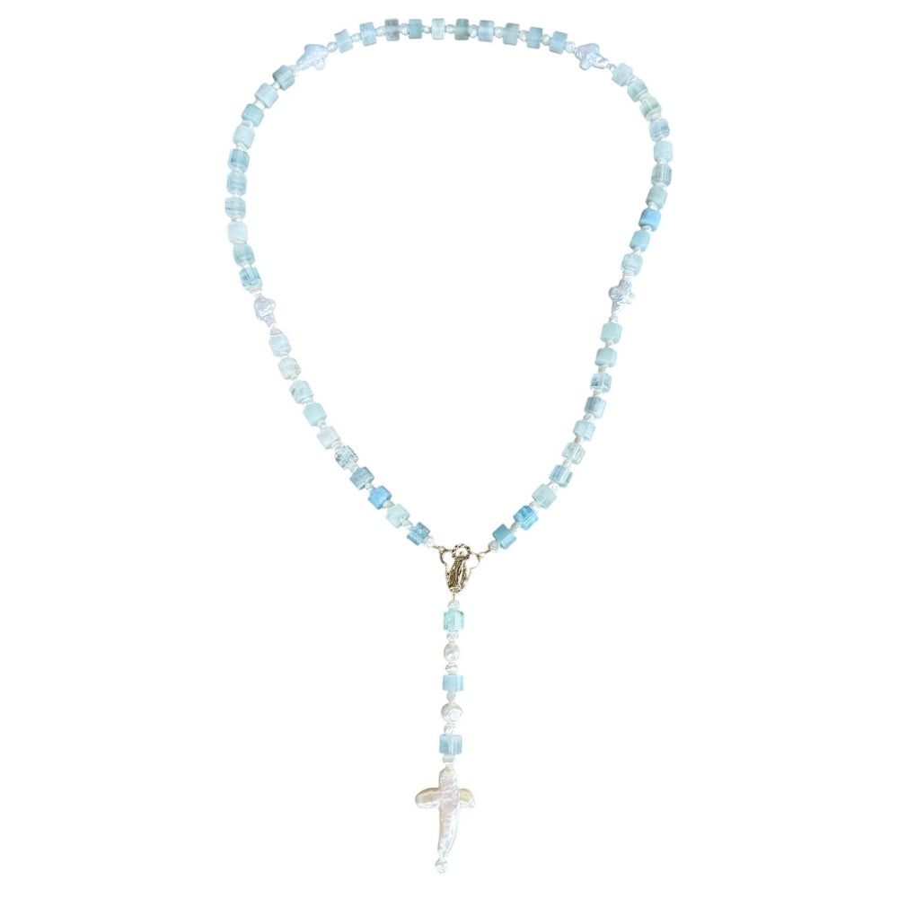 Bride of Grace Aquamarine Rosary
