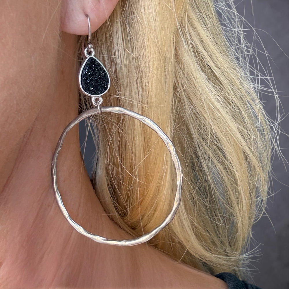 Pendientes Elizabeth de Plata de Ley