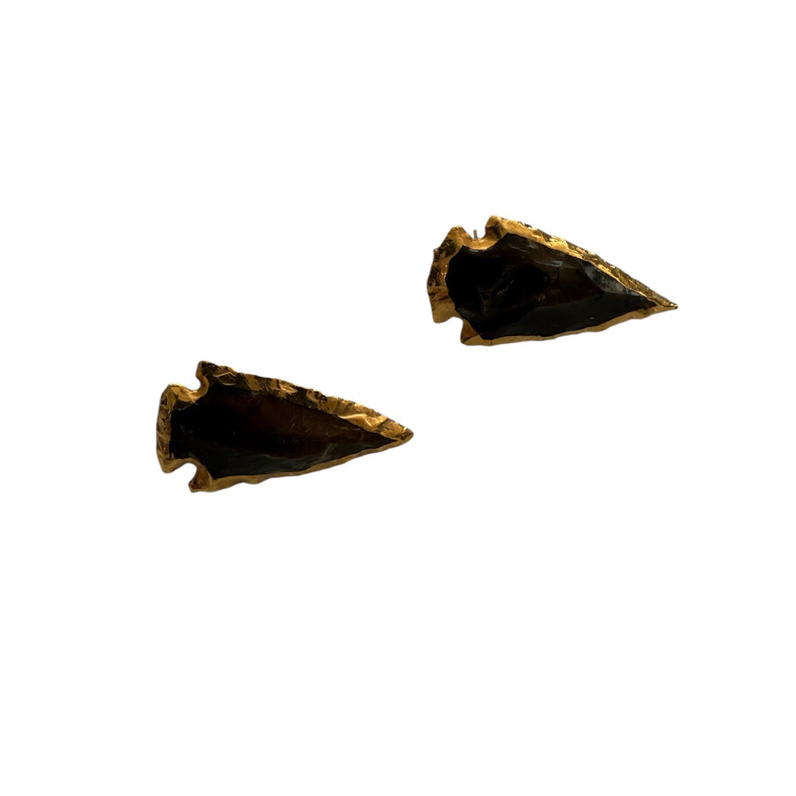 Pendientes Ursula Flecha Marrón