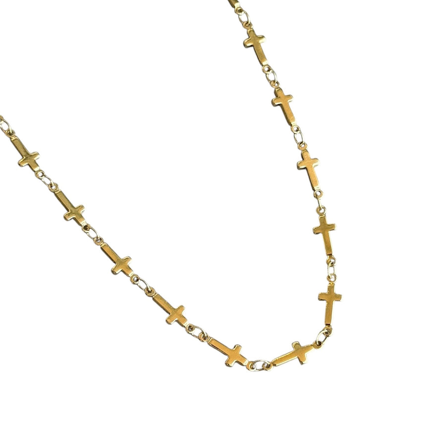 Carmella Cross Chain Necklace