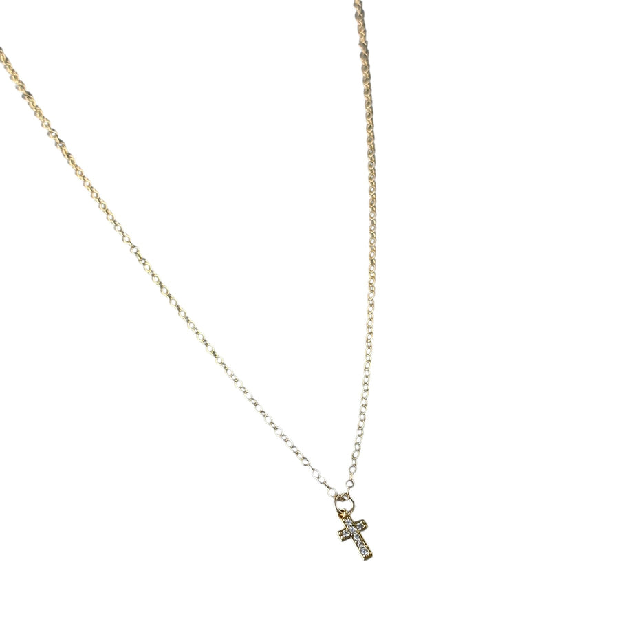 Collar con cruz Chloe CZ
