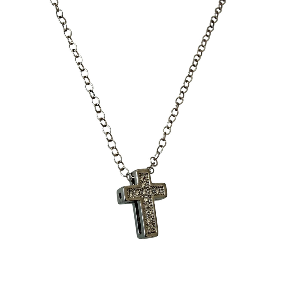 Collier croix CZ Chloé