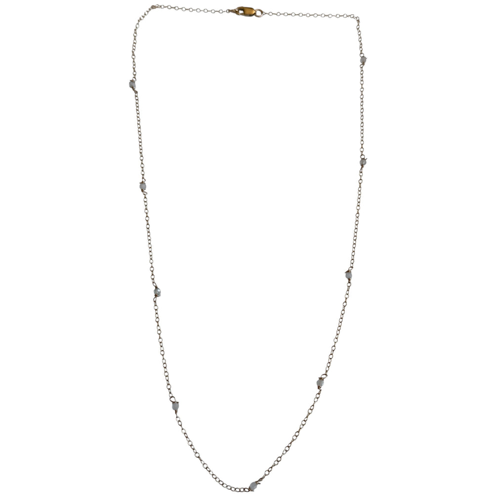 Collar de piedra lunar Dainty Constantine