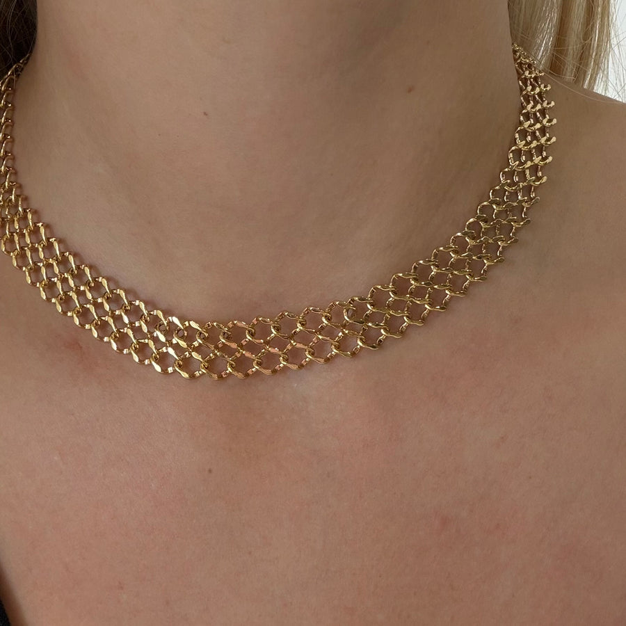 Encratia Gold Chain Necklace