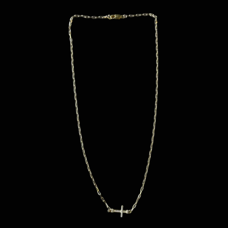 Collar Erika de cadena cruzada