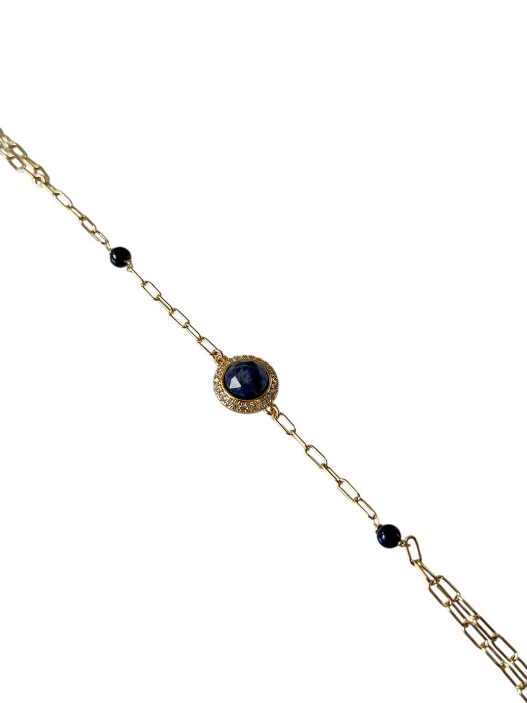 Black Onyx Hand Chain