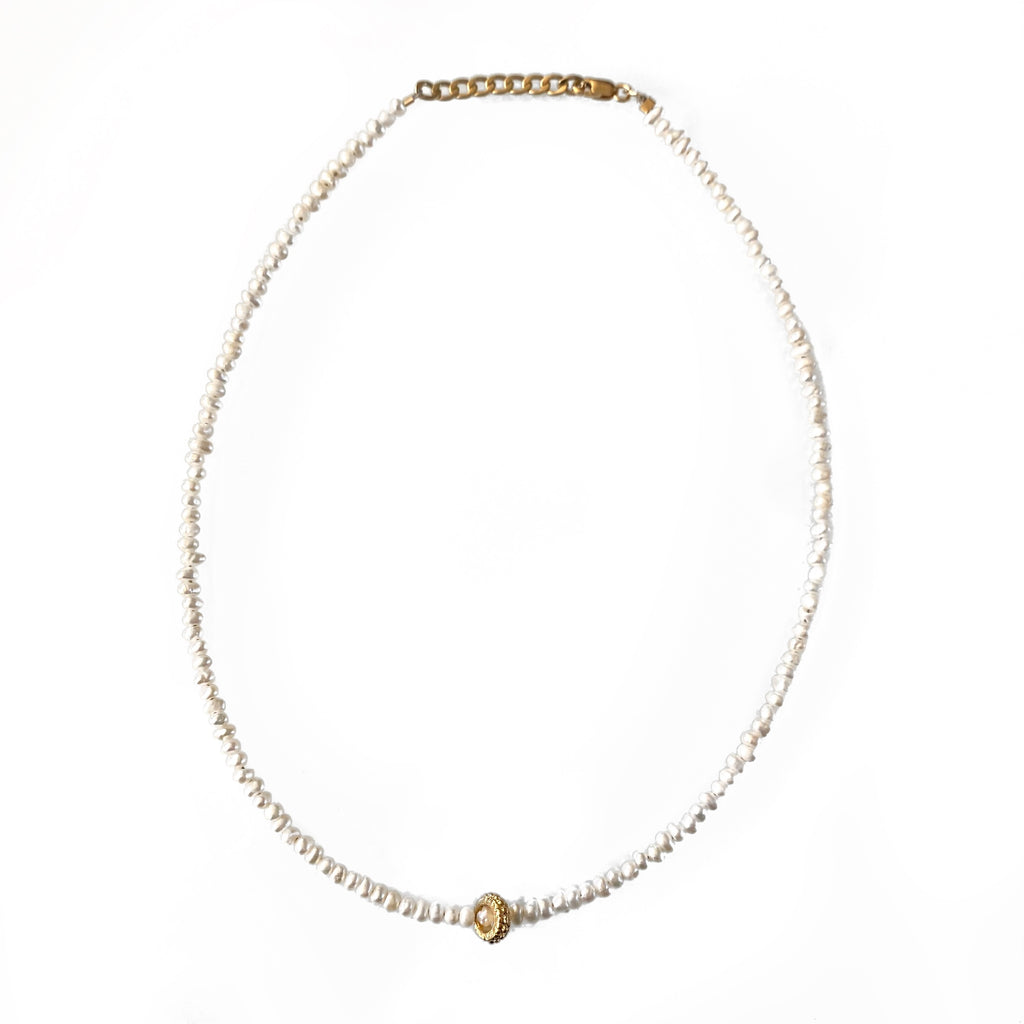 Pearl Beaded Necklace