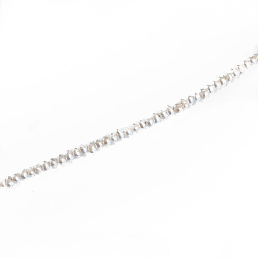 Tobillera de perlas