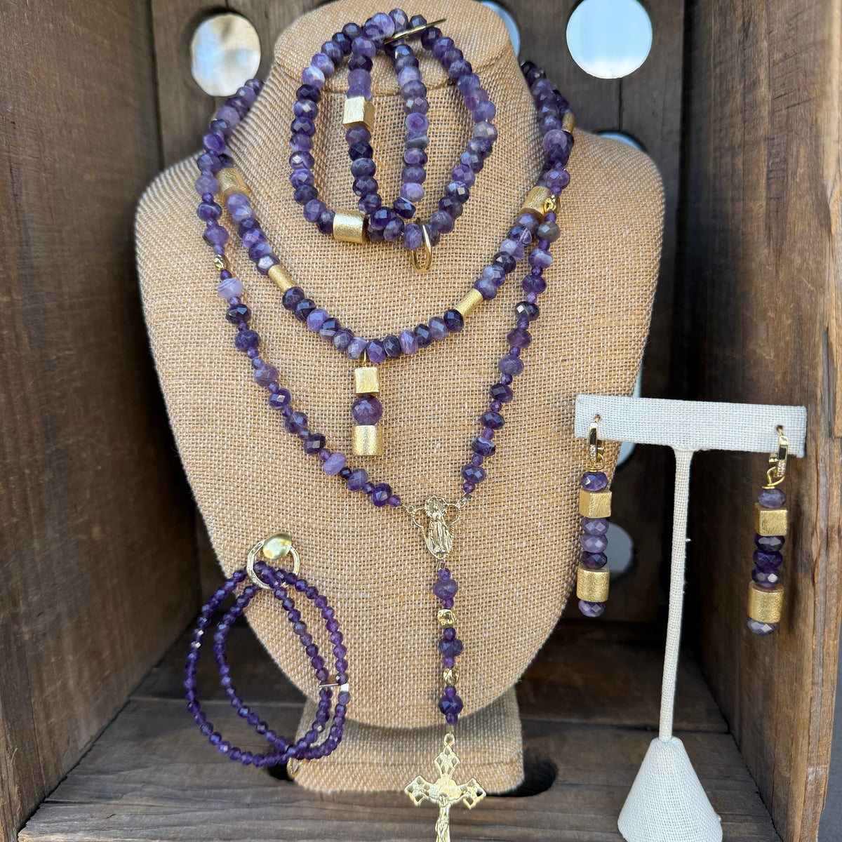 Amethyst Basilica Set