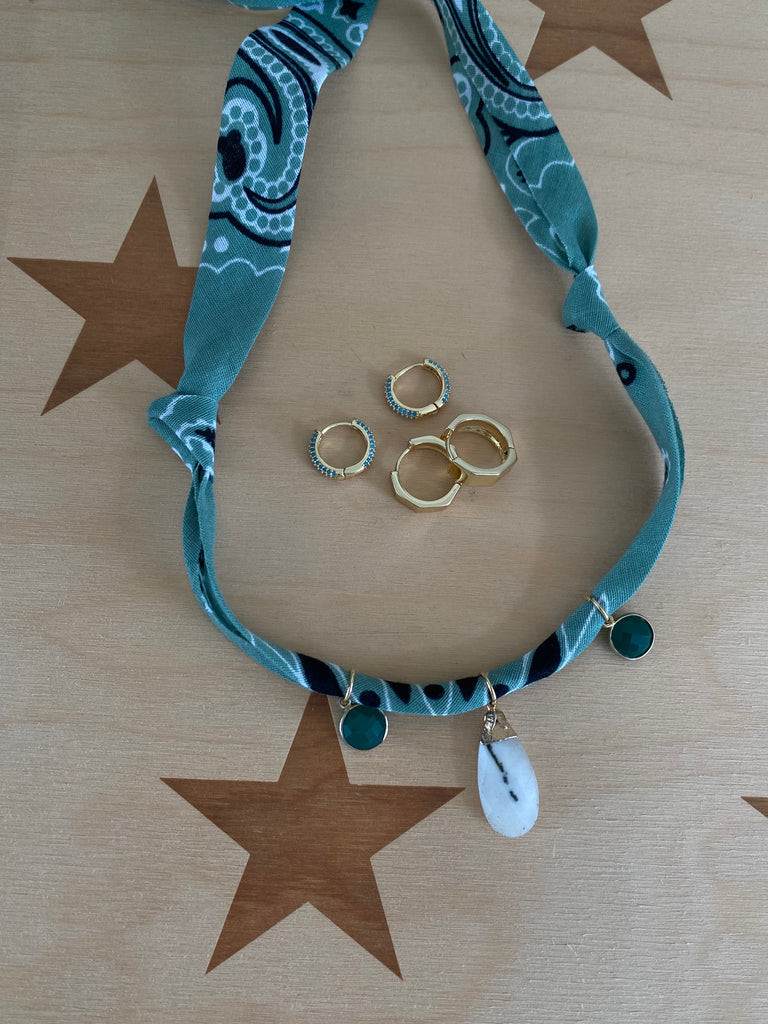 Sage Bandana Necklace