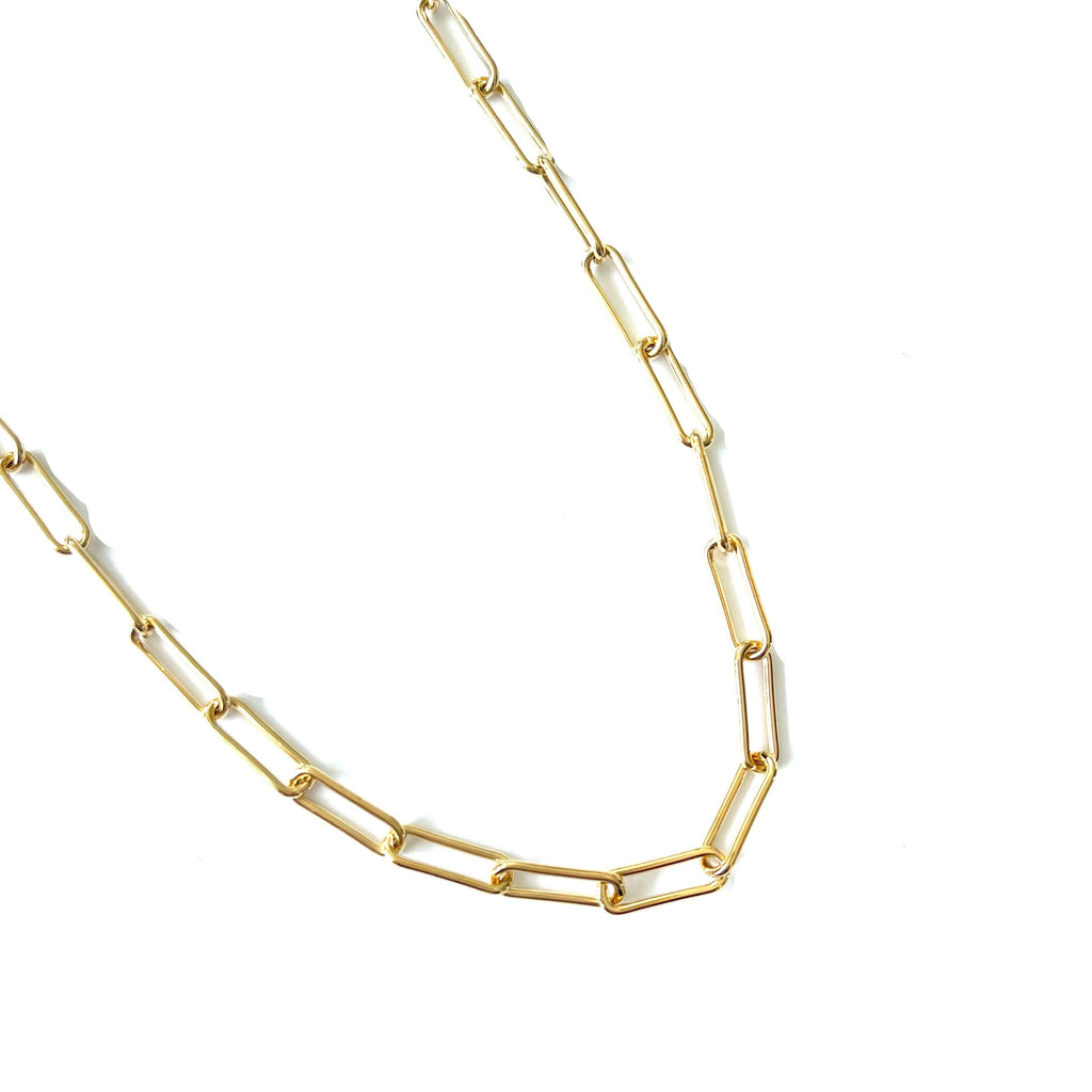 Gold Link Chain Necklace