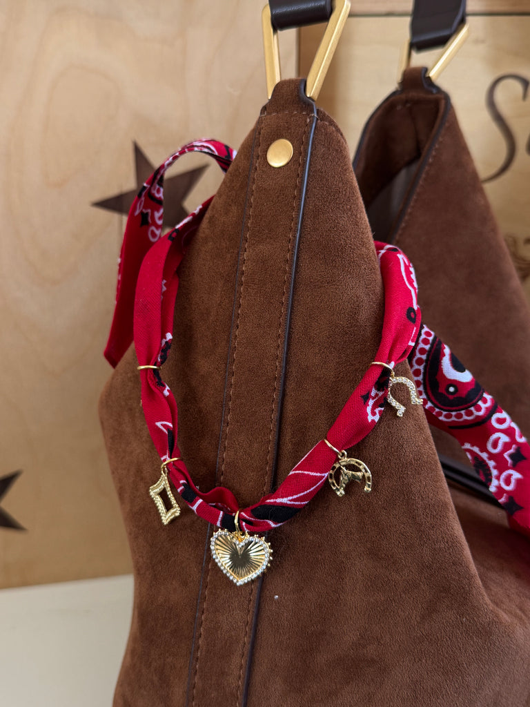 Red Bandana Necklace