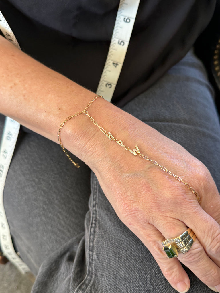 Three Initial Hand Chain