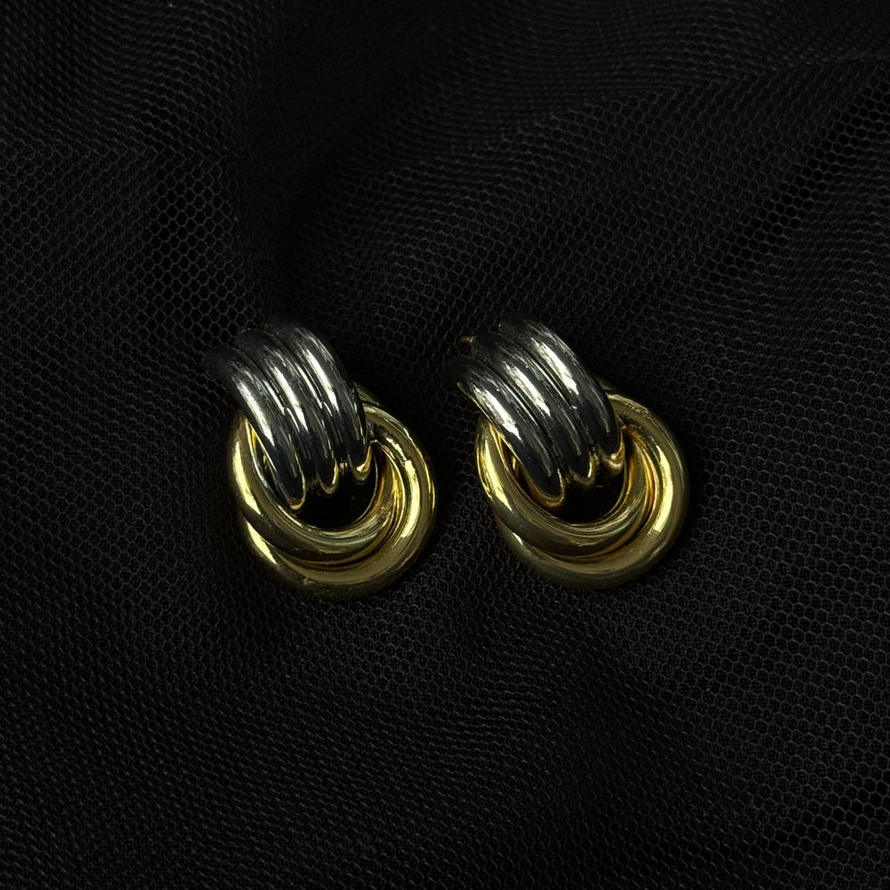 Pendientes Jess de metal mixto