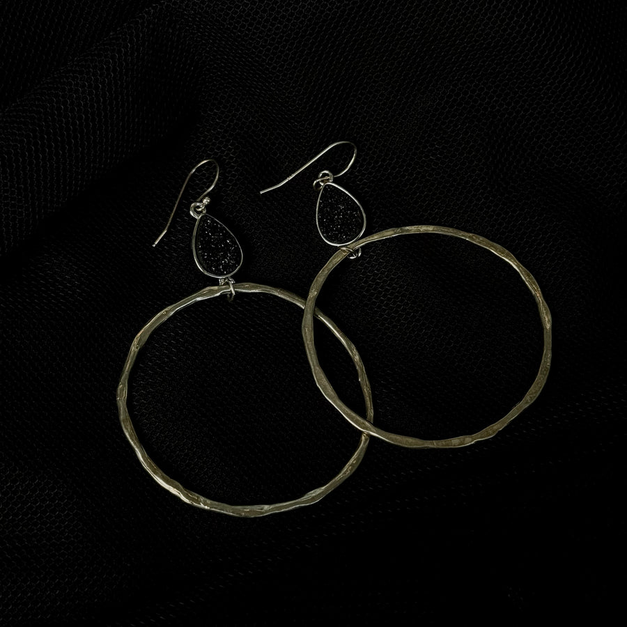 Pendientes Elizabeth de Plata de Ley