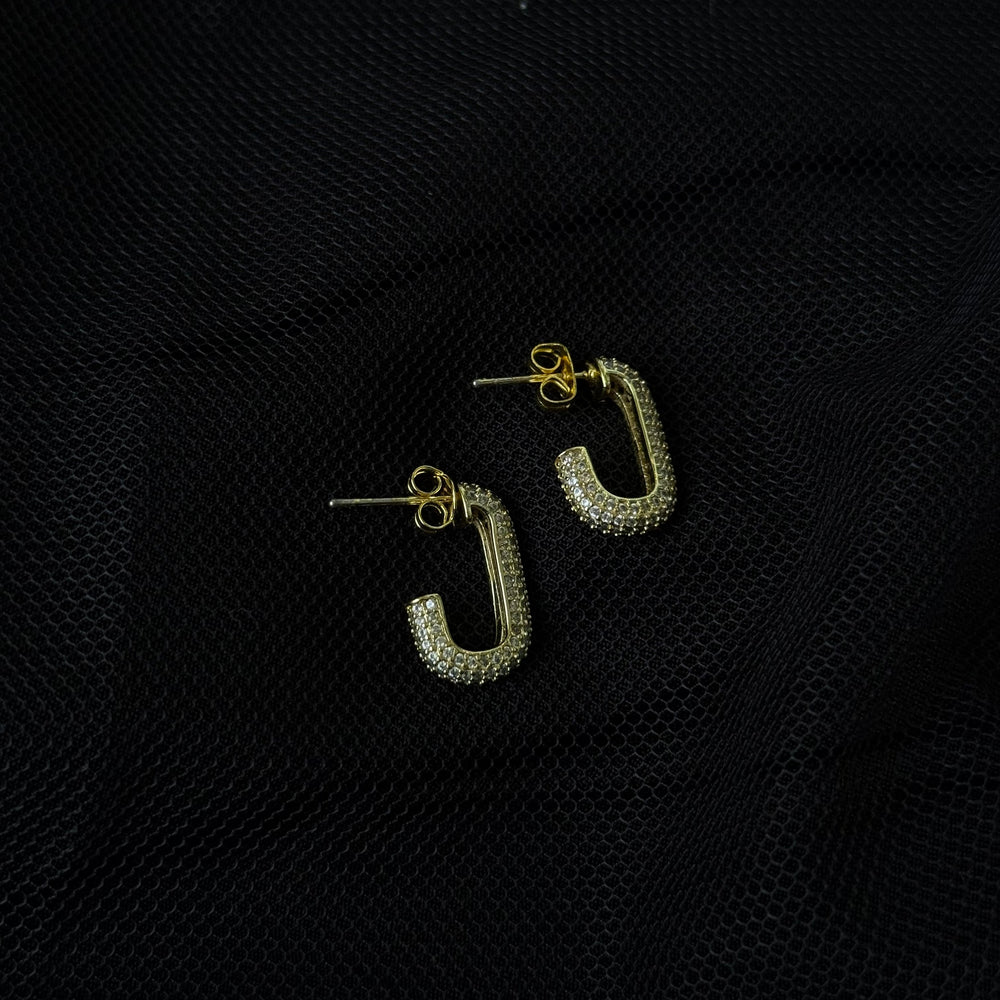 Pendientes cuadrados Amelia Cz