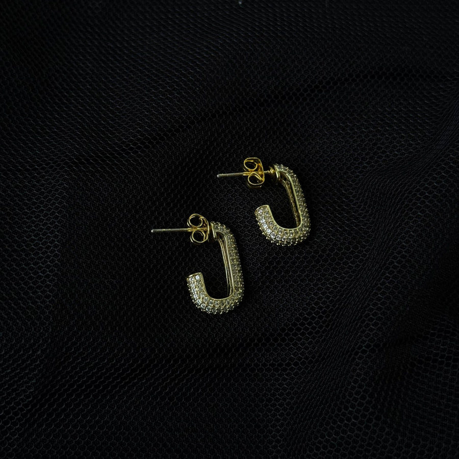 Pendientes cuadrados Amelia Cz