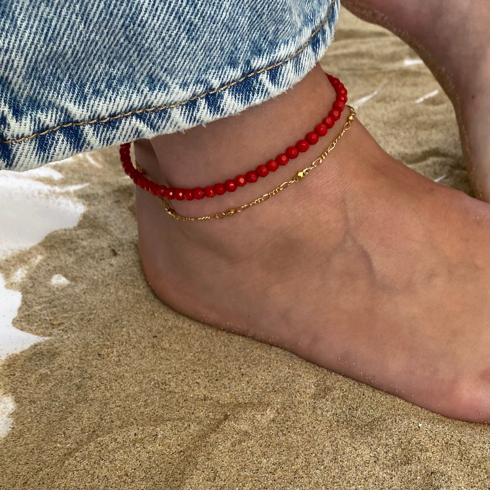 アンクレット COURREGES Coral Ankle Bracelet COURREGES Coral Ankle Bracelet アンクレット