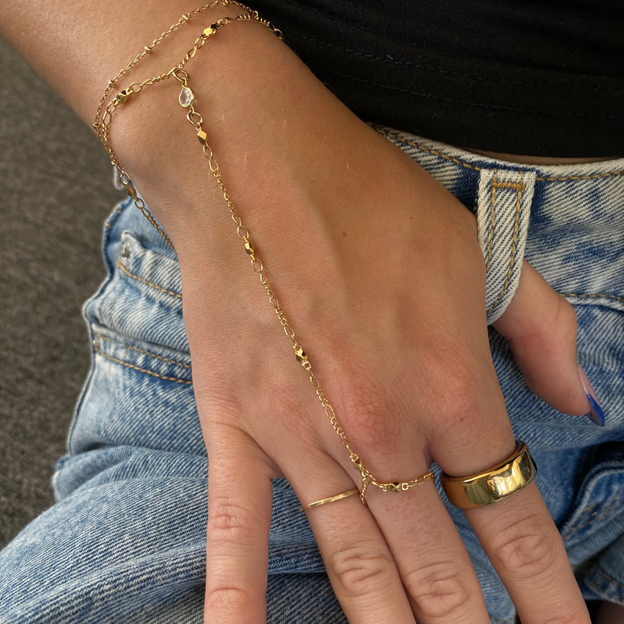 Cadena de mano de agosto