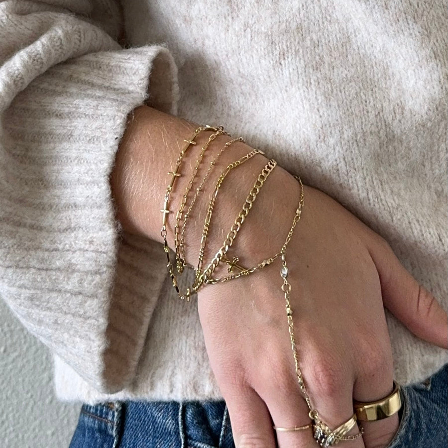Pulsera Cruz Mariana