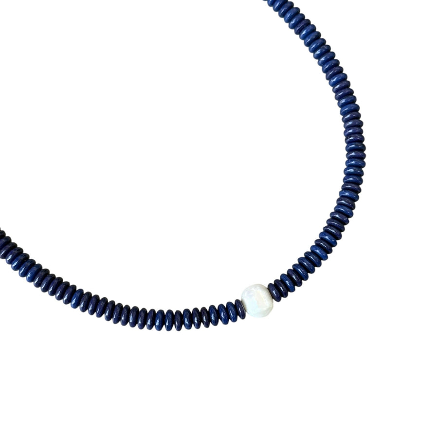 Patrick Beaded Necklace with Pearl Adornments