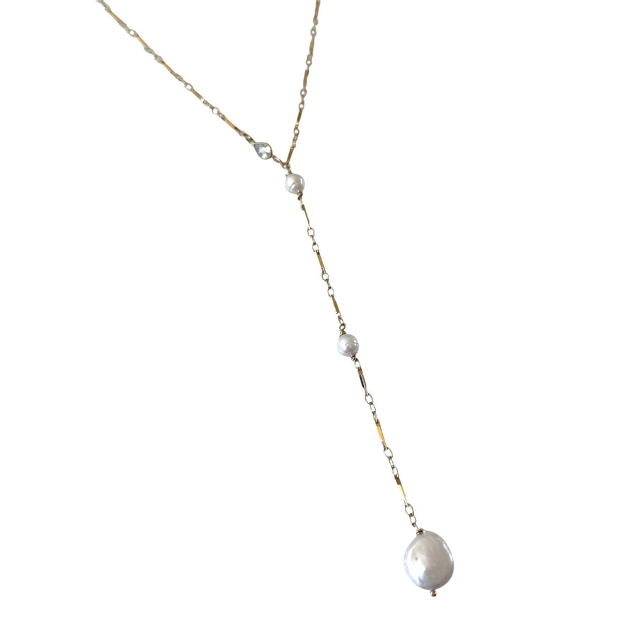 Collar largo Simon Pearl