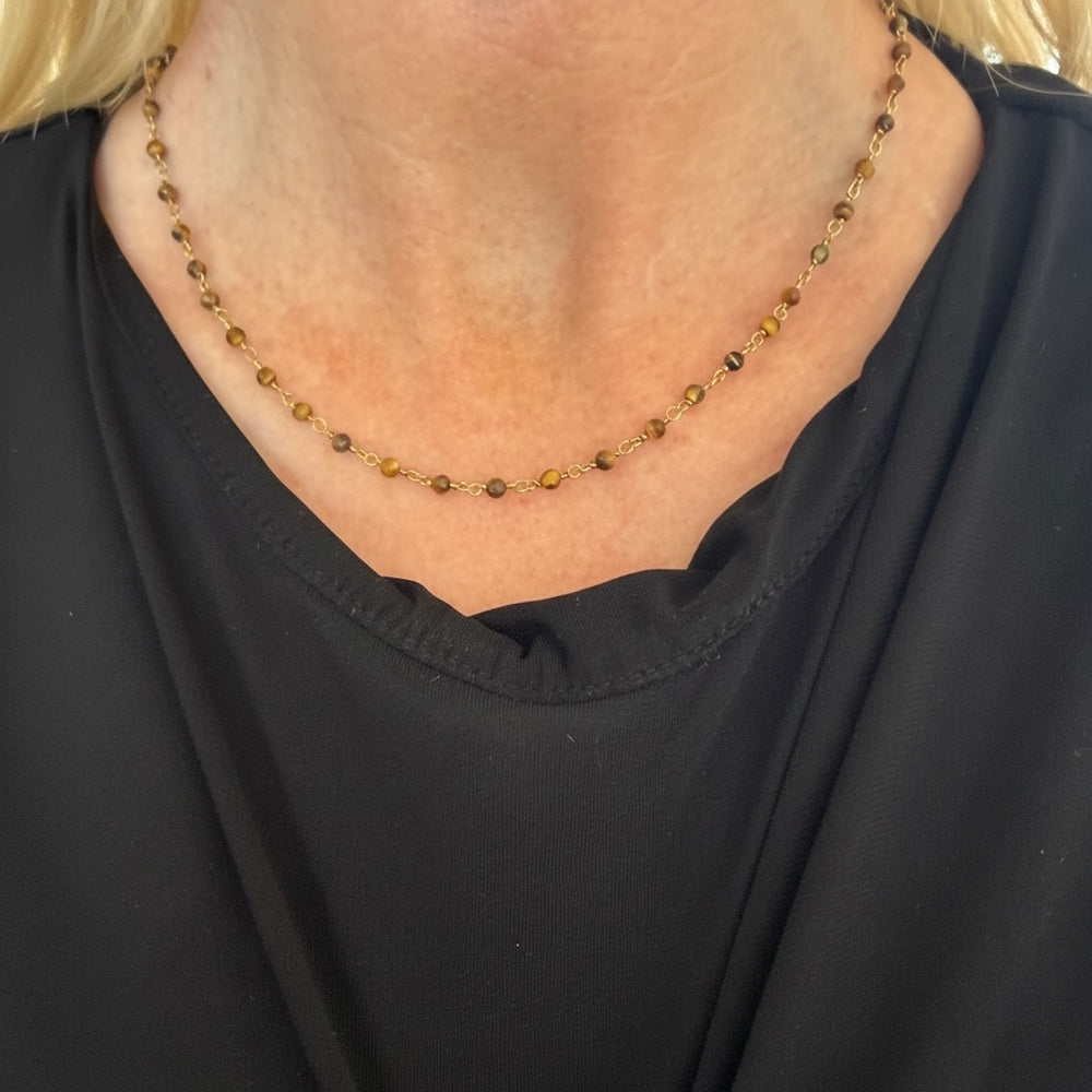 Peregrine Tiger Eye Necklace