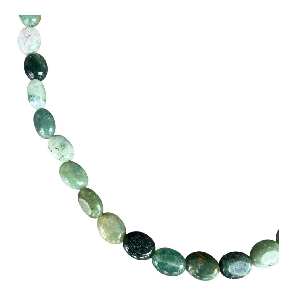 Clare Peridot Beaded Necklace