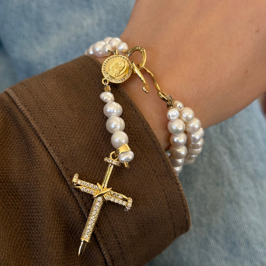 Pulsera de Rosario de Filomena Perla