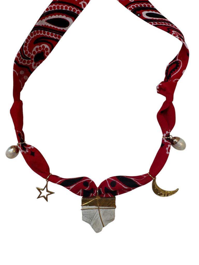 Red Bandana Necklace 3.0