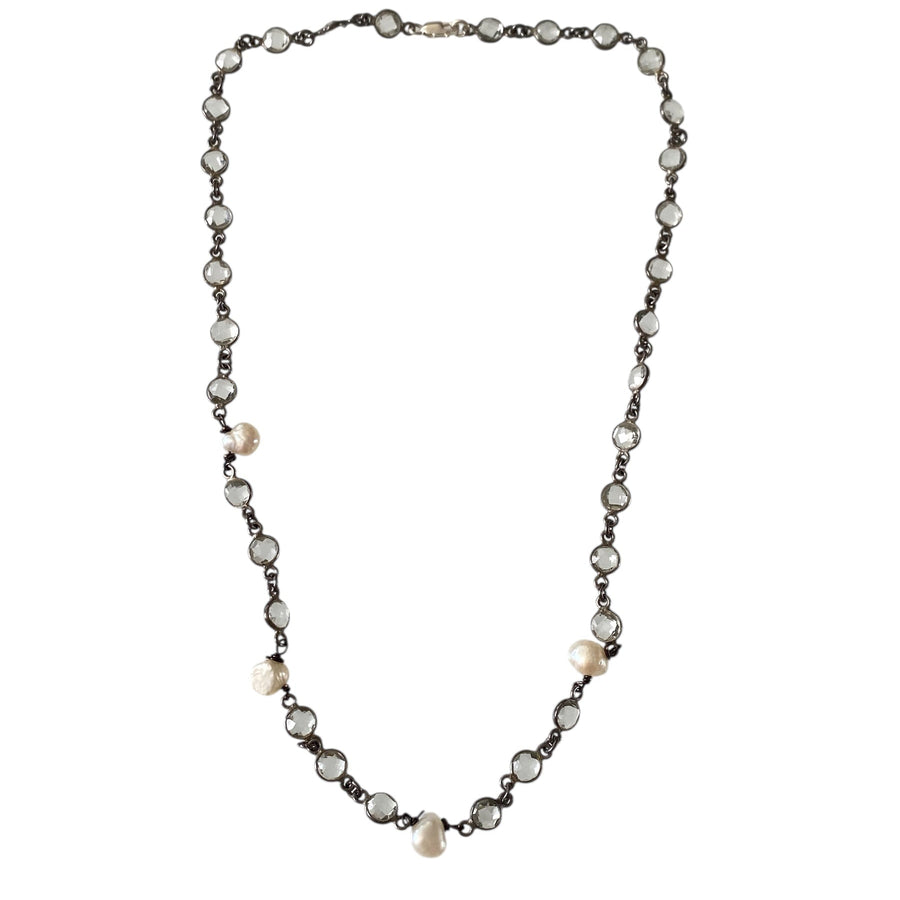 Collar Gradey Pearl CZ