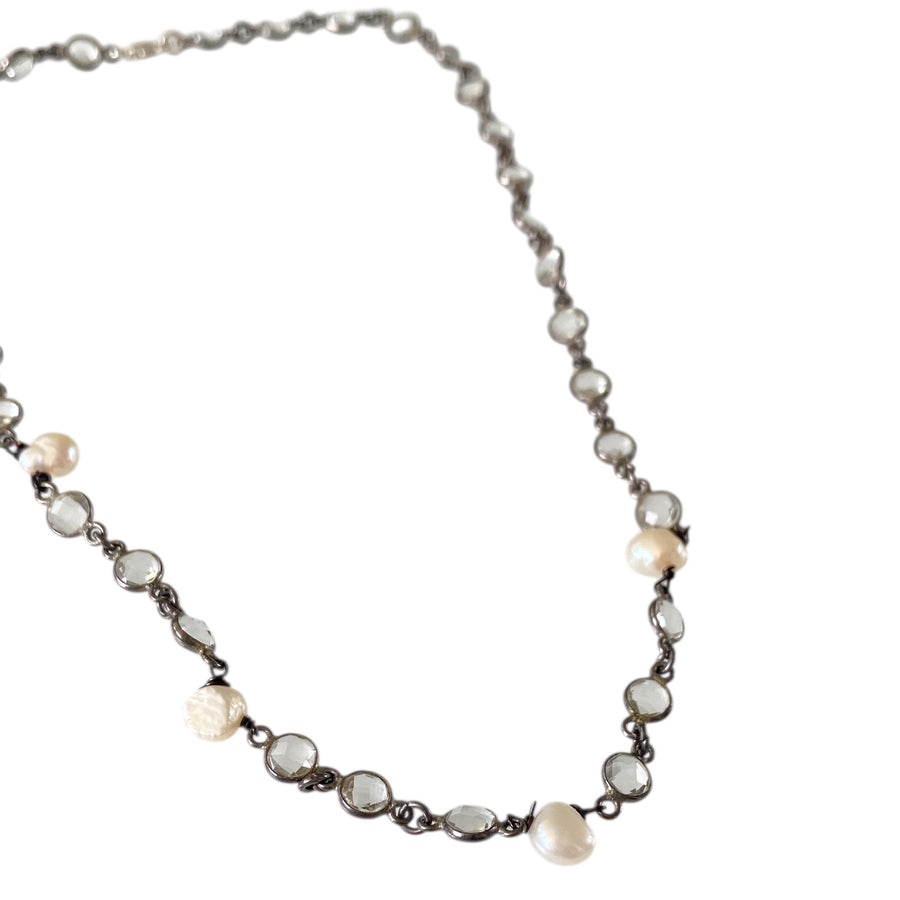 Collar Gradey Pearl CZ