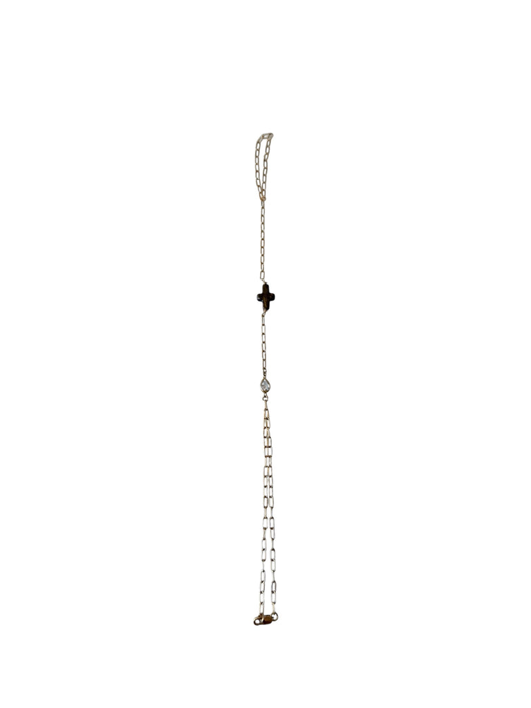 Brown Cross Hand Chain