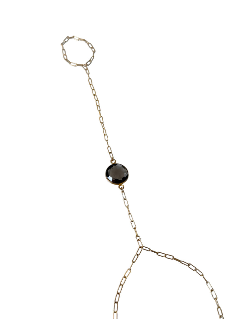 Smokey Quartz Hand Chain