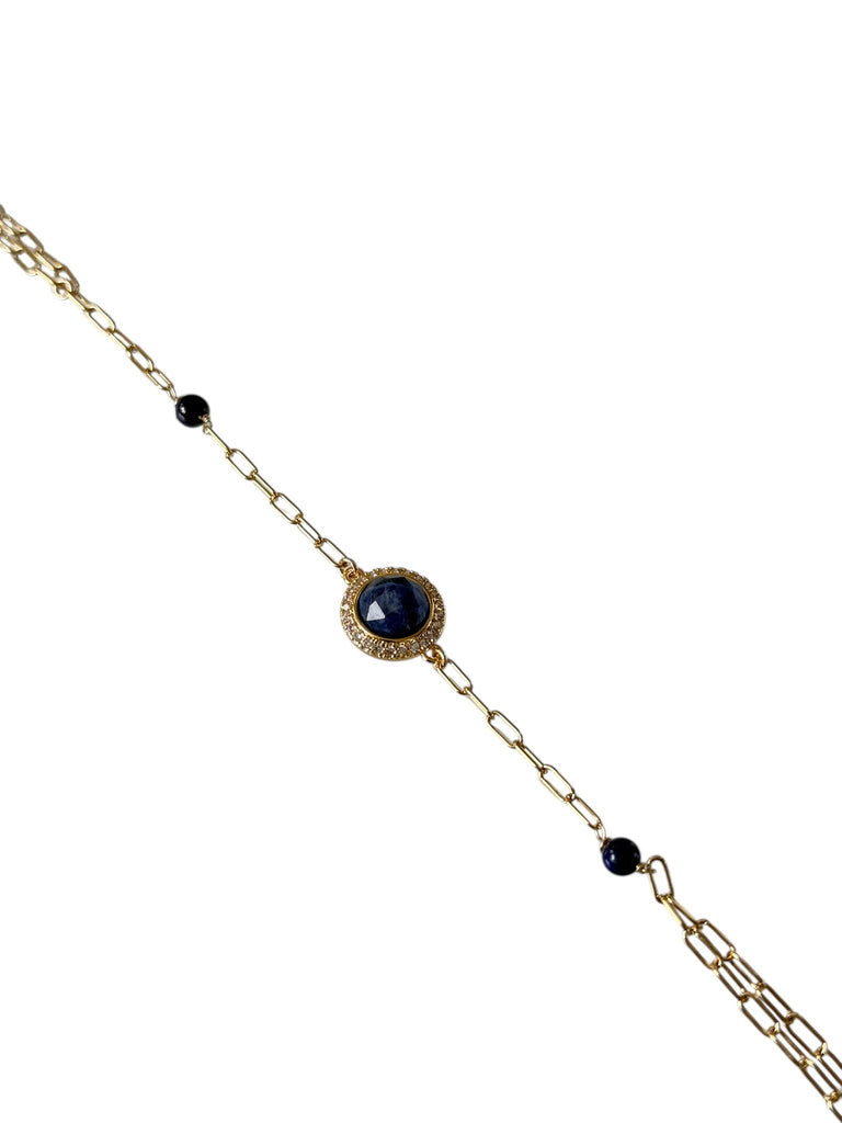Lapis Hand Chain
