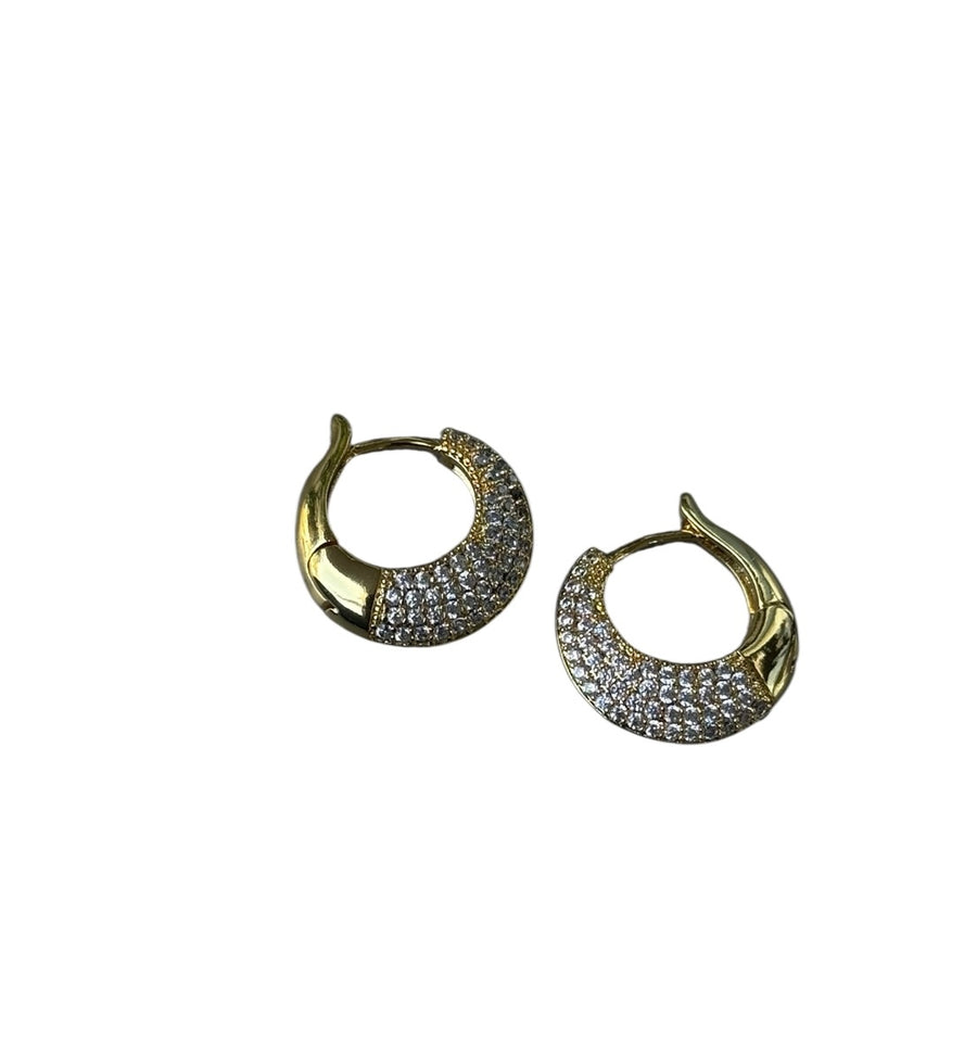 Pendientes de aro Anastasia CZ Sm