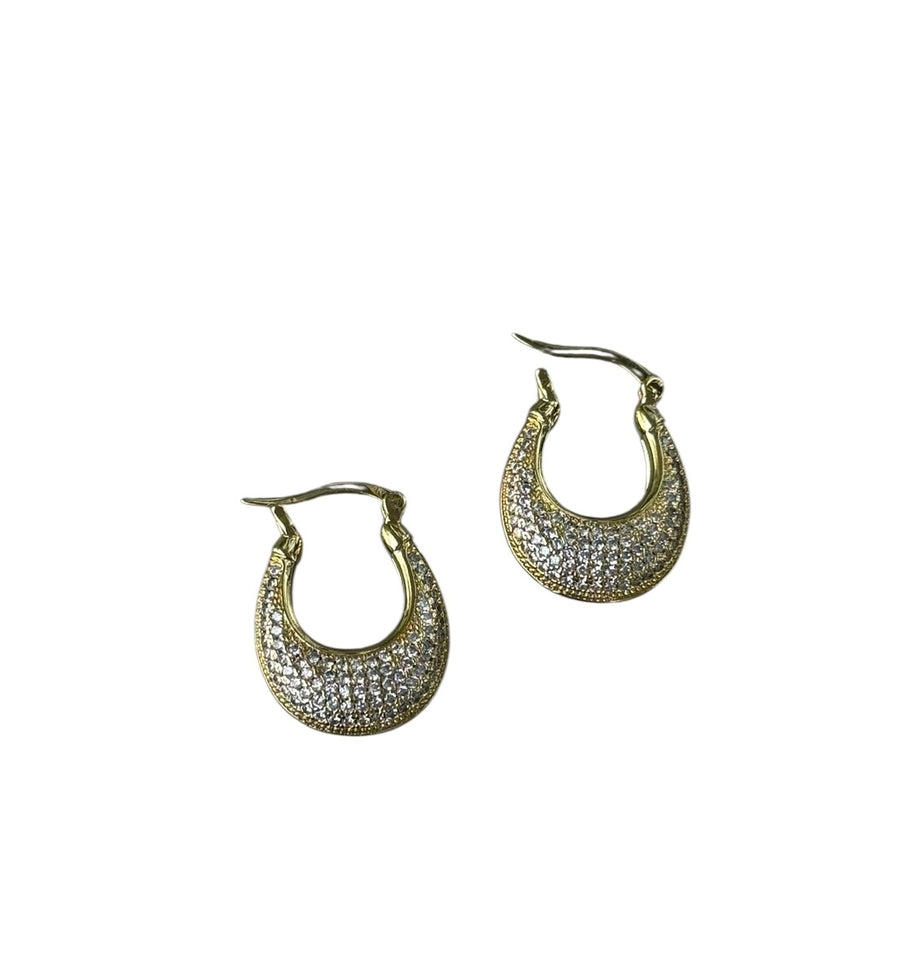 Pendientes de aro Patricia CZ