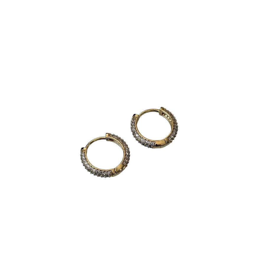 Pendientes de aro Huggie Julitta Cz