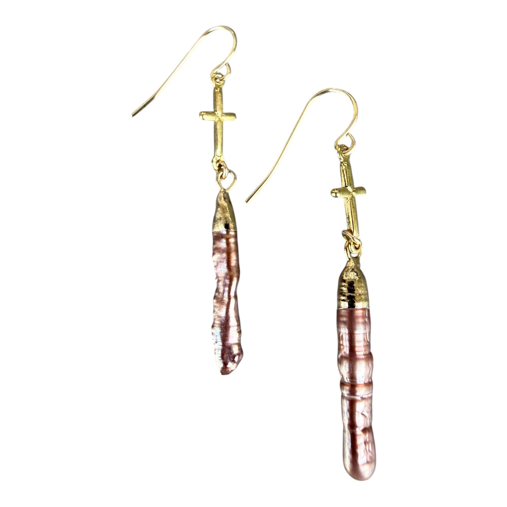 Thérèse Pearl Drop Earrings
